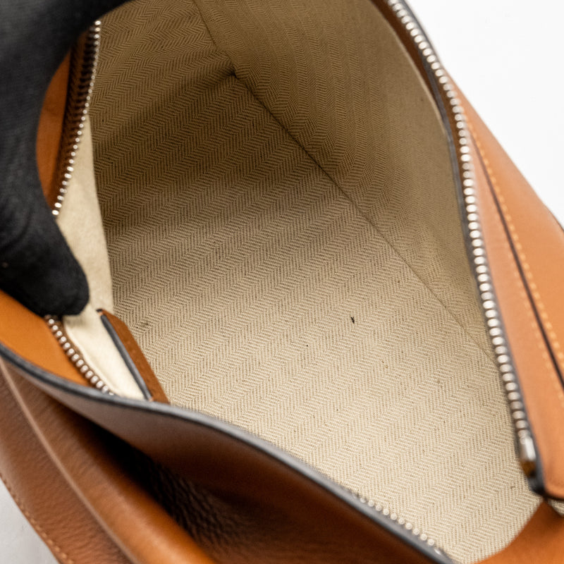 Loewe Medium Puzzle Bag Calfskin Tan SHW