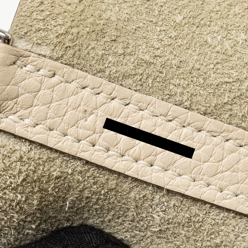 Hermes Picotin18 Lock Bag Clemence Craie SHW Stamp Y