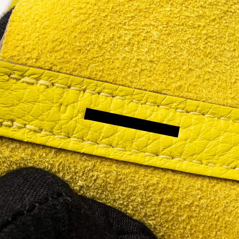 Hermes Picotin 18 Lock Bag Clemence Lime SHW Stamp U