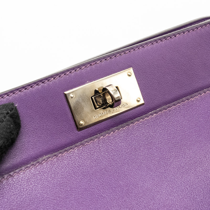 Hermes toolbox 20 swift violet SHW Stamp Square Q
