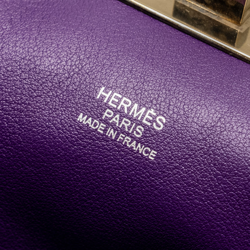 Hermes toolbox 20 swift violet SHW Stamp Square Q