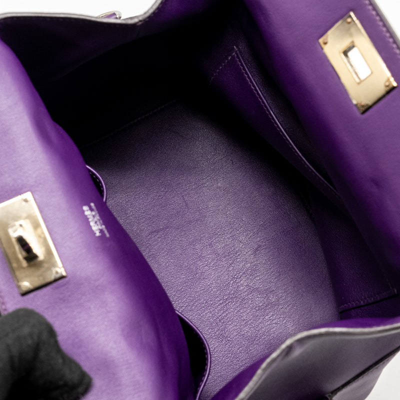 Hermes toolbox 20 swift violet SHW Stamp Square Q