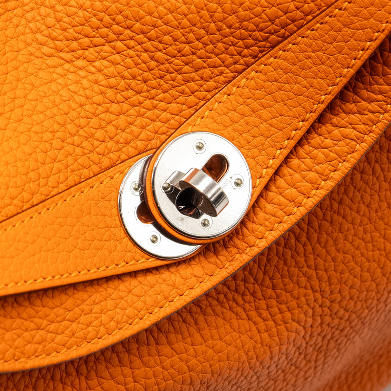 Hermes lindy 26 clemence orange SHW stamp U