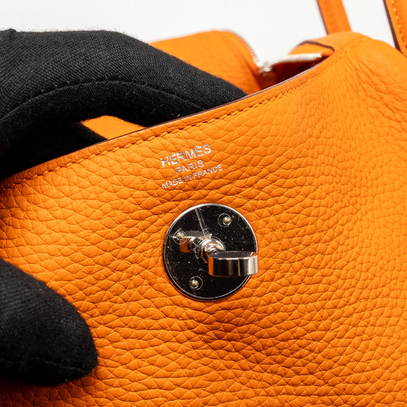Hermes lindy 26 clemence orange SHW stamp U