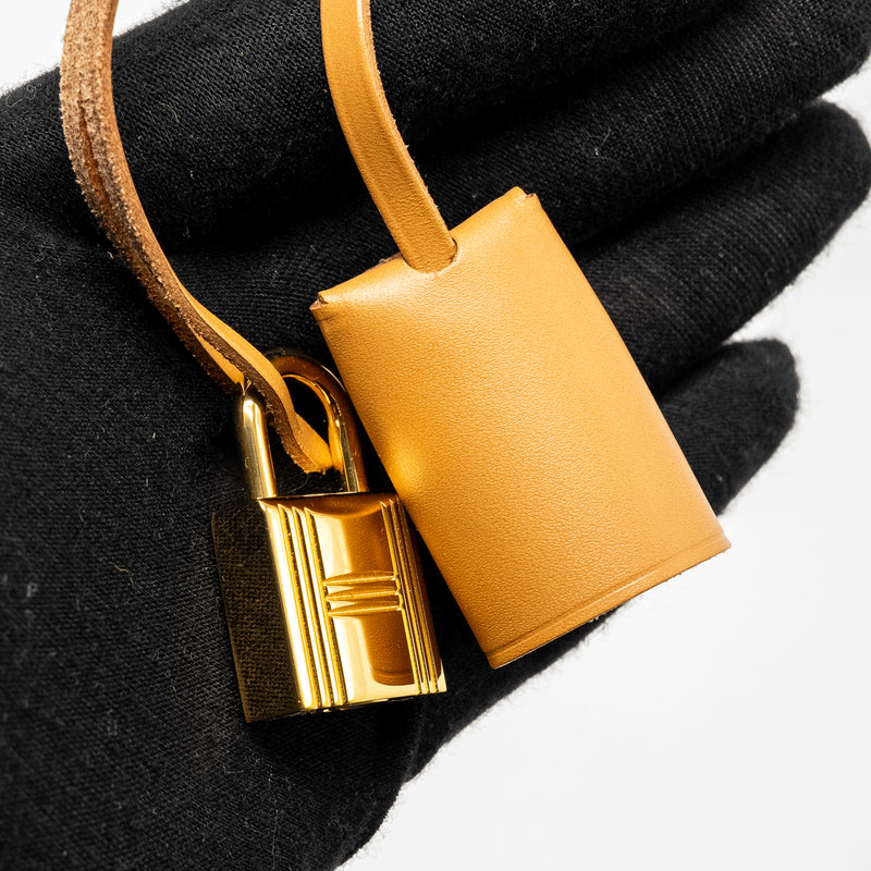 Hermes Herbag31 zip bag canvas / hunter etoupe / natural sable GHW stamp U
