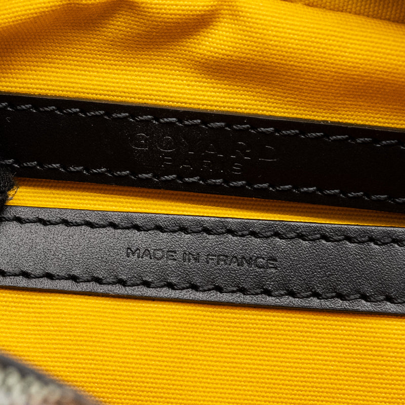 Goyard Cap Vert PM Crossbody Bag Goyardine Canvas/Leather Black SHW