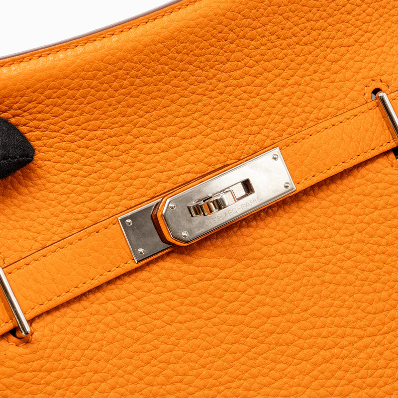 Hermes Jypsiere 28 Clemence Orange SHW