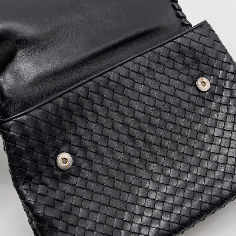 Bottega Veneta Olympia Bag Leather Black with Black Hardware