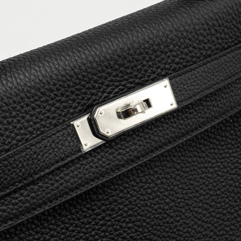 Hermes Kelly 28 Togo Black SHW Stamp W