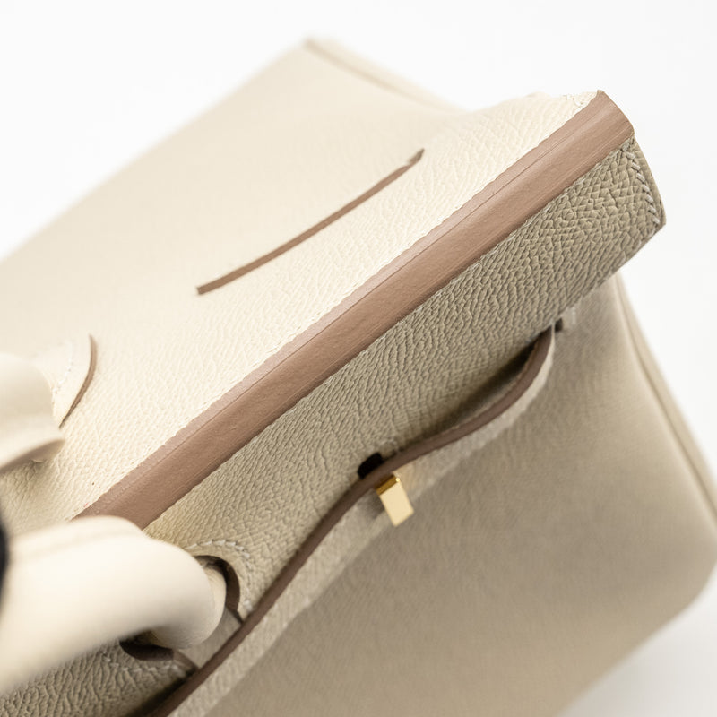 Hermes Birkin 30 Epsom Craie GHW Stamp B