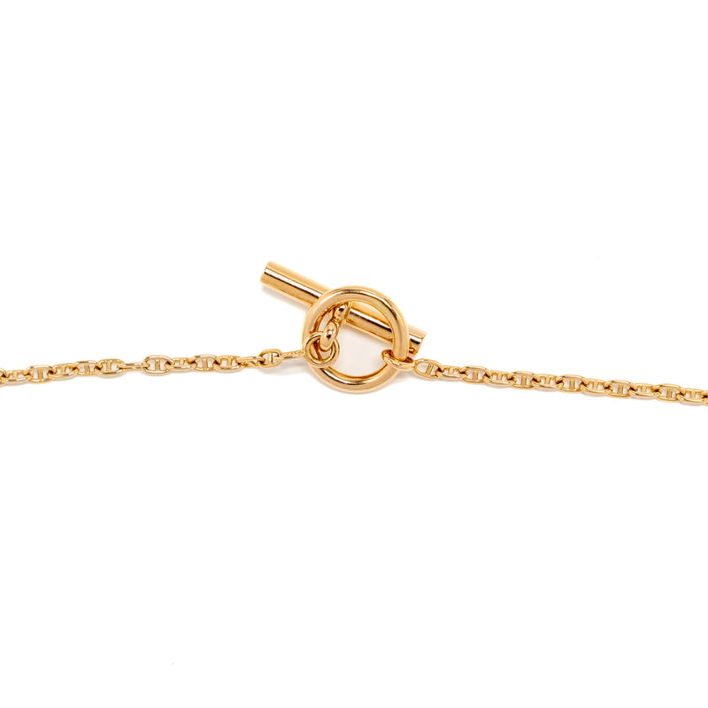Hermes Farandole Pendant, Small Model Rose Gold,Diamonds