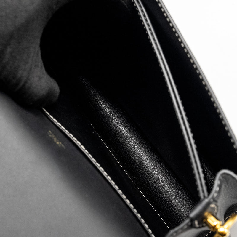 Hermes Roulis 23 Sombrero Black GHW Stamp C