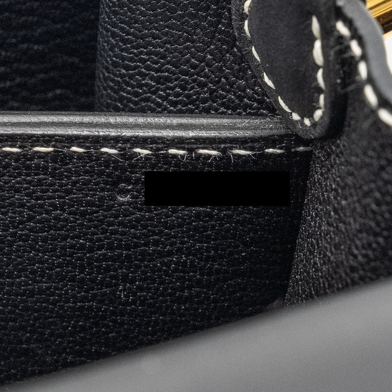 Hermes Roulis 23 Sombrero Black GHW Stamp C