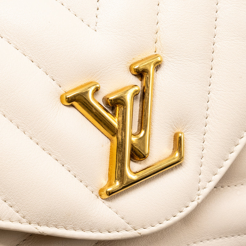 Louis Vuitton Hold Me New Wave Bag Calfskin Ivory GHW