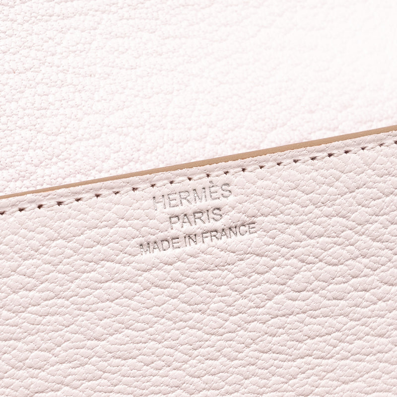 Hermes Roulis Slim Chèvre Mysore Mauve Pale SHW Stamp B