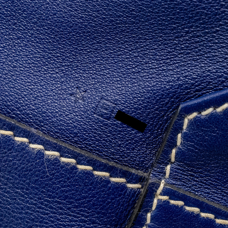 Hermes Double Sense 36 Swift blue obscures / anemon Stamp Square R