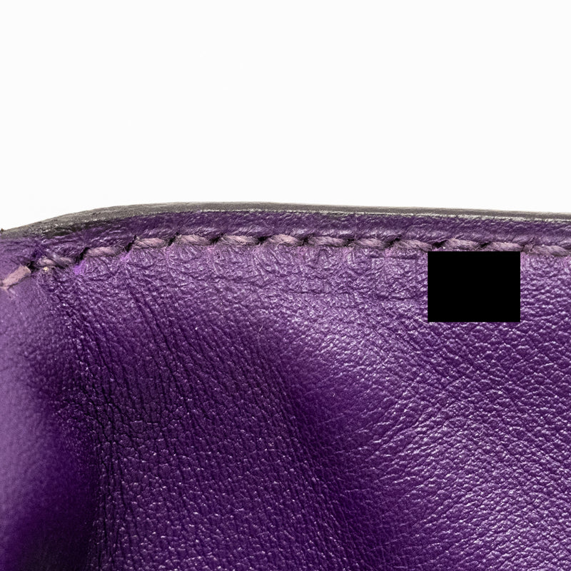 Hermes toolbox 20 swift violet SHW Stamp Square Q