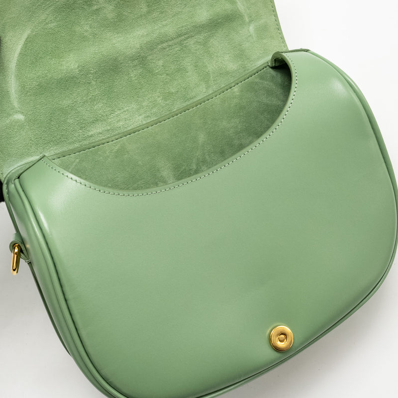 Dior Medium Dior Bobby Bag Calfskin Green GHW