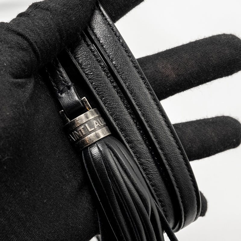 Saint Laurent Lou Camera Bag calfskin black ruthenium SHW