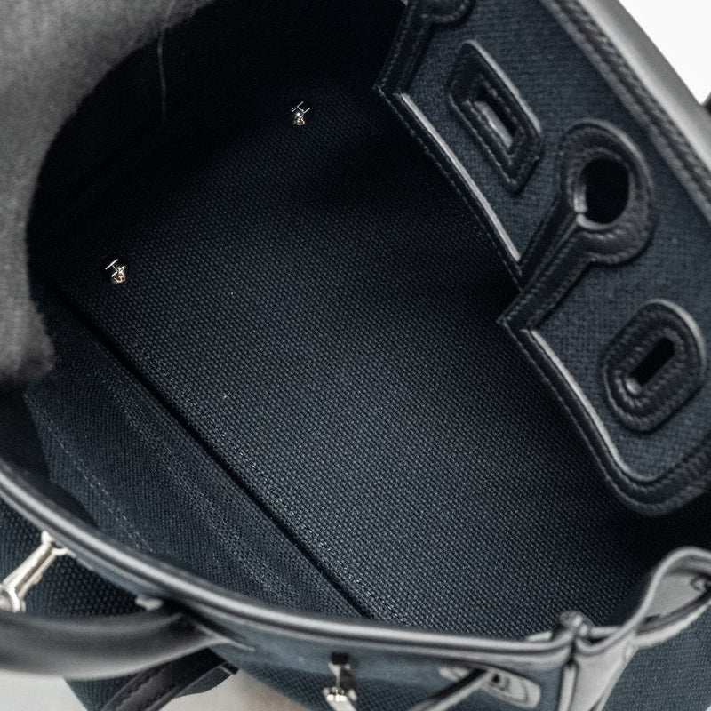 Hermes Birkin 25 Cargo Toile Geoland/Swift Black SHW Stamp B