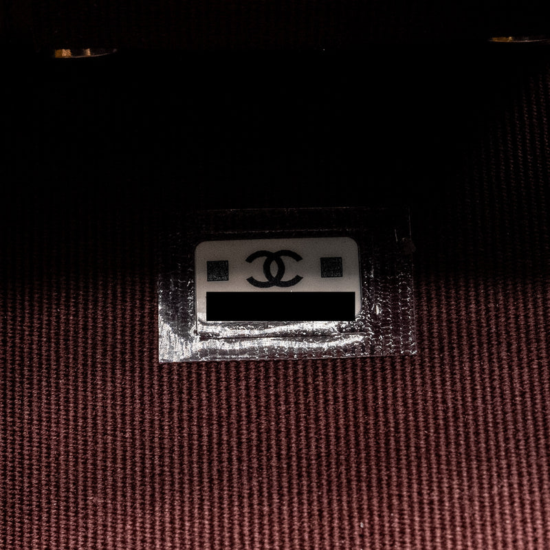 Chanel Classic Flap Key Holder Caviar Black LGHW (Microchip)