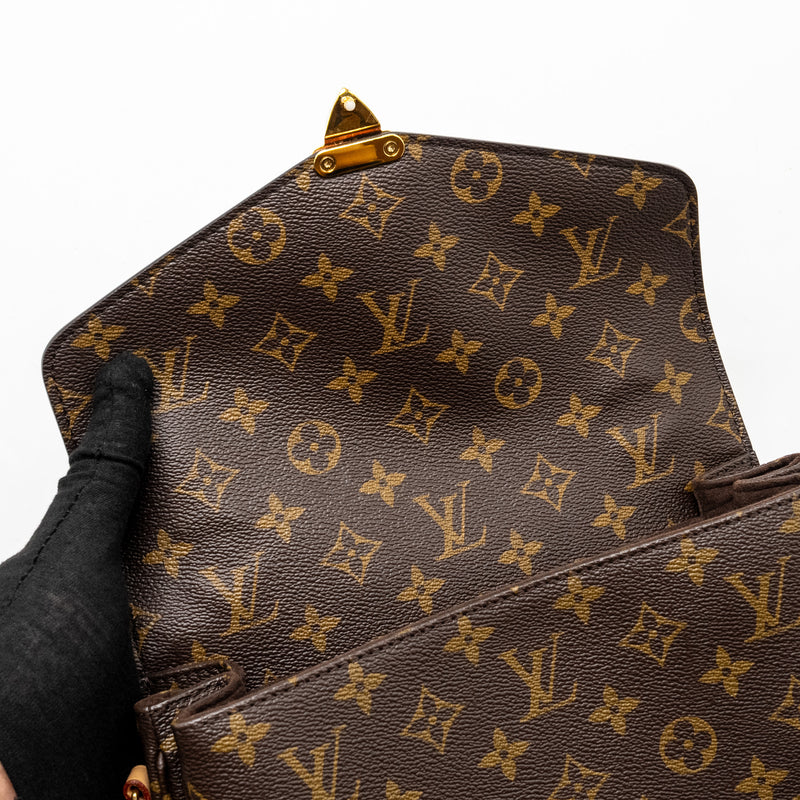 Louis Vuitton Pochette Metis Monogram Canvas GHW