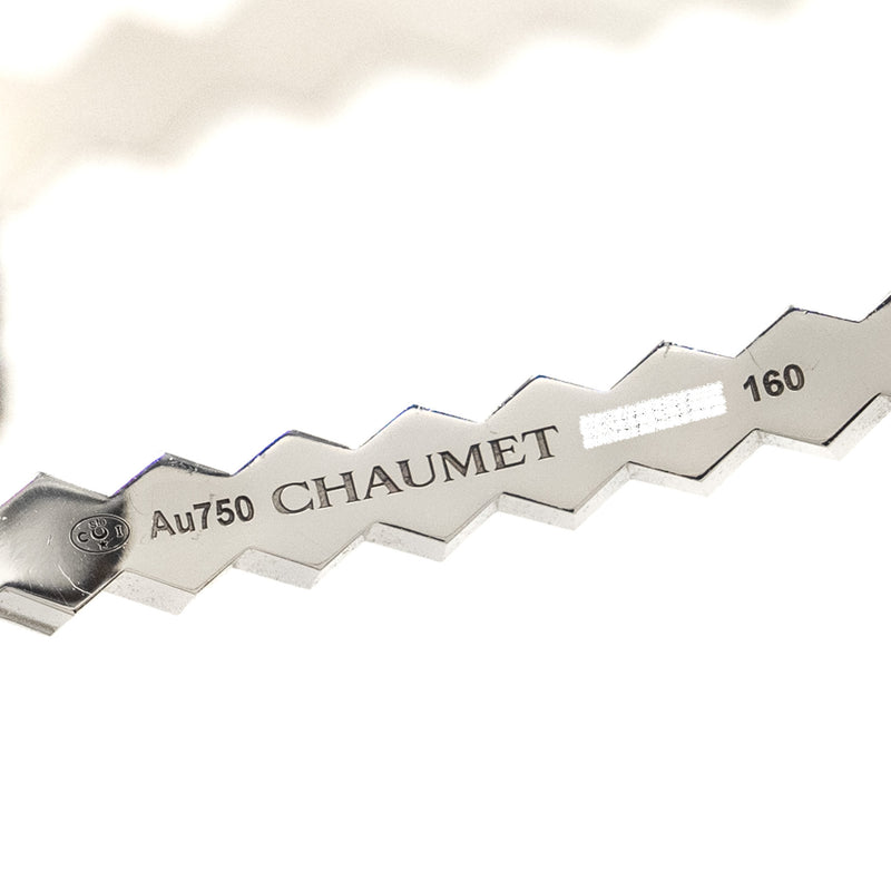 Chaumet size 160 be my love bracelet white gold, diamonds