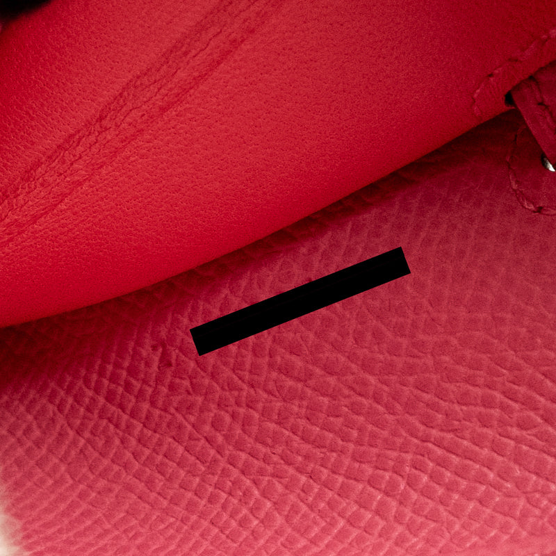 Hermes Kelly To Go Epsom 1Q Rose Confetti SHW Stamp Z