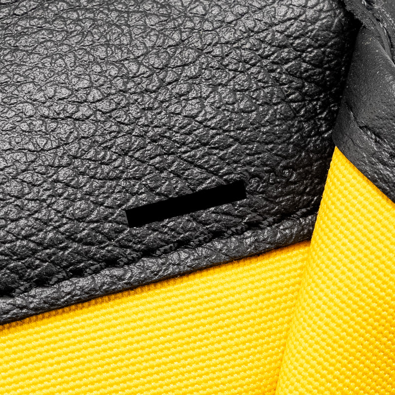 Goyard Saint Leger Backpack Goyardline Canvas Black SHW