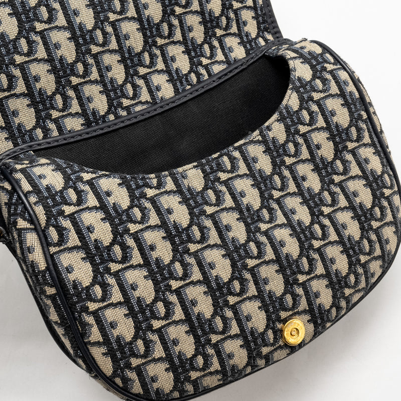 Dior Medium Bobby Bag Oblique Jacquard GHW