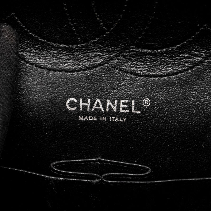 Chanel Jumbo Classic Double Flap Bag Patent Black SHW