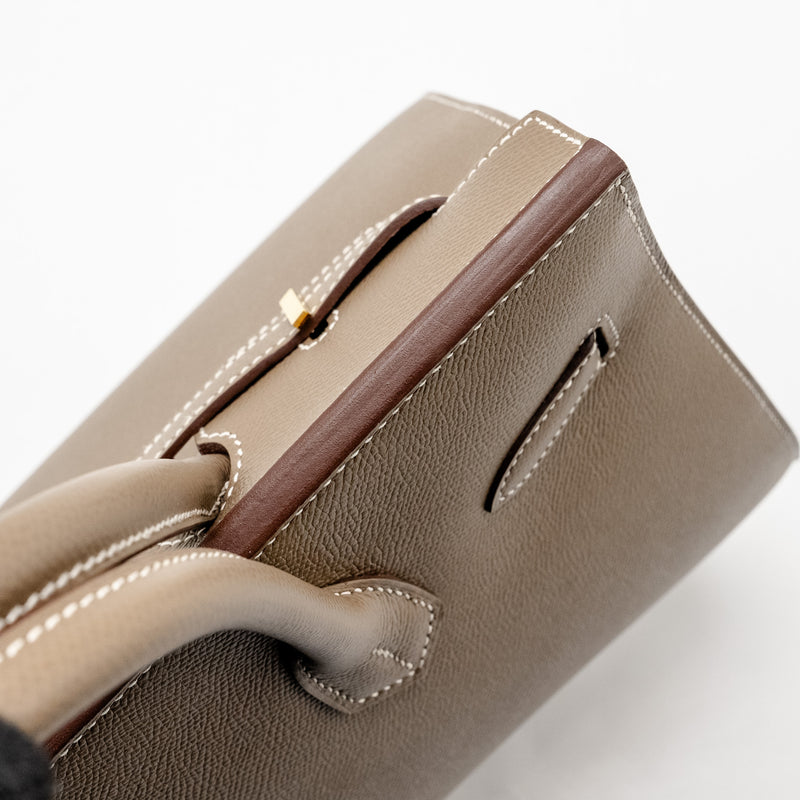 Hermes Birkin 30 Sellier Epsom Etoupe GHW Stamp U