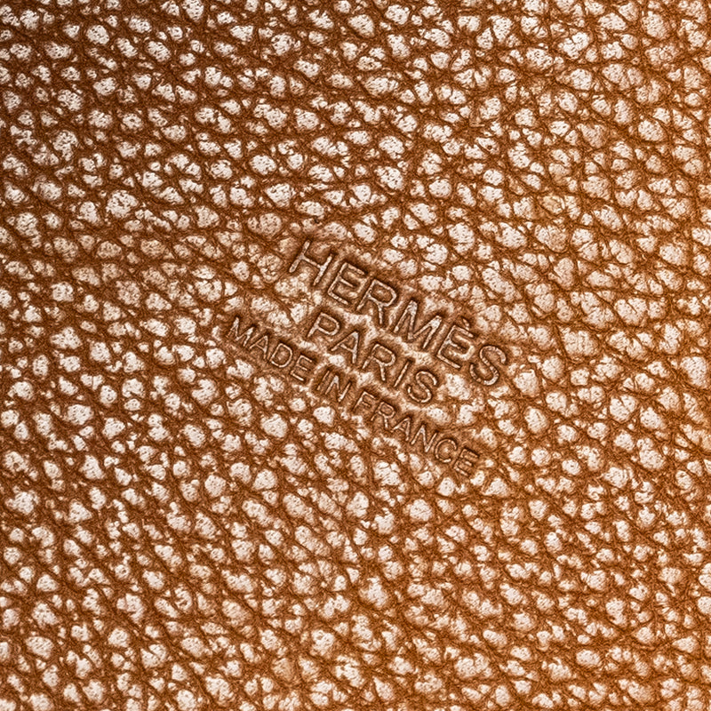 HERMES Picotin 18 Lock Bag Barenia Faubourg Fauve SHW Stamp U