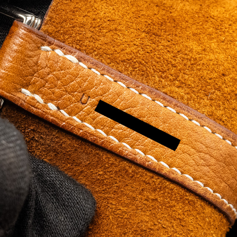 HERMES Picotin 18 Lock Bag Barenia Faubourg Fauve SHW Stamp U