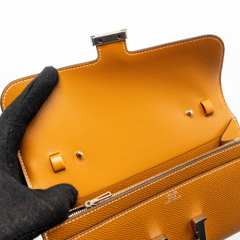 Hermes Constance To Go Epsom Toffee SHW Stamp B