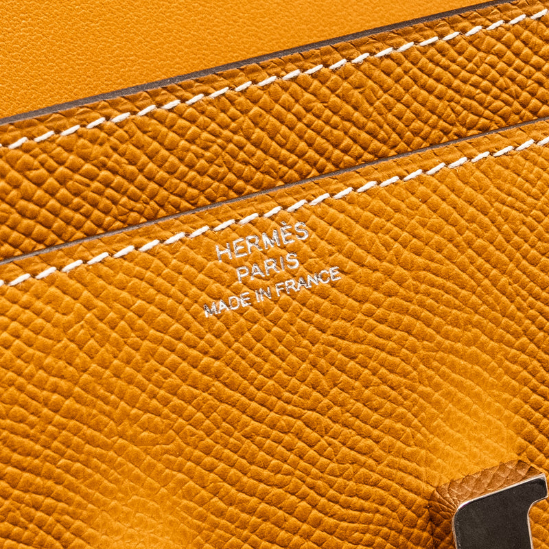 Hermes Constance To Go Epsom Toffee SHW Stamp B