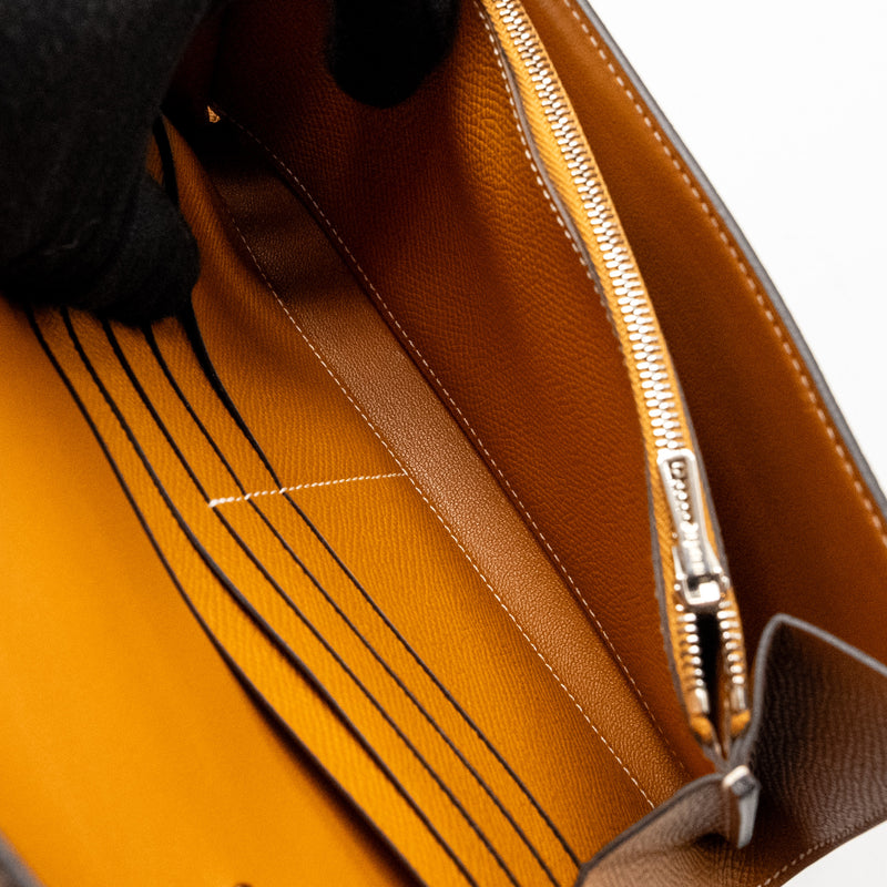 Hermes Constance To Go Epsom Toffee SHW Stamp B