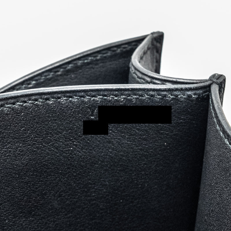 Hermes Constance 24 Toile H Berline/Plume/Swift Black SHW Stamp Y