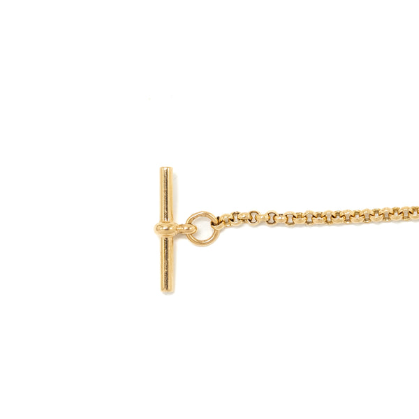 Hermes Size ST Ex Libris Bracelet Rose Gold, Diamond