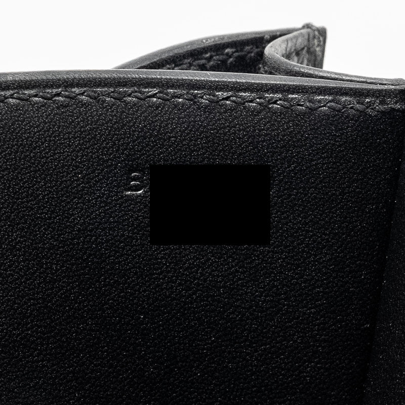 Hermes Mini Constance Epsom Black SHW Stamp B
