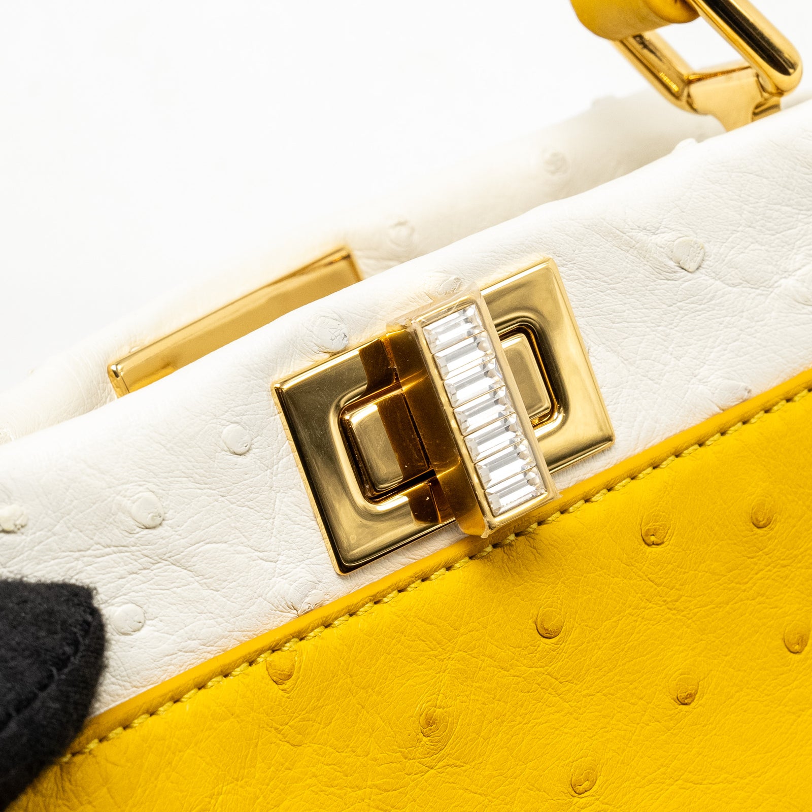 Fendi peekaboo yellow online