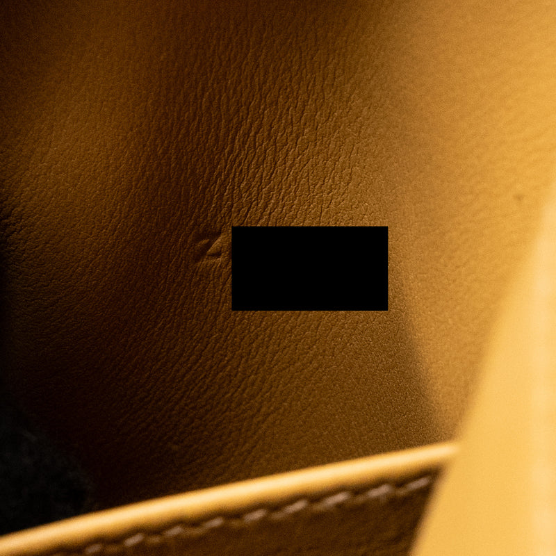 Hermes Mini Lindy Swift Alezan/Biscuit GHW Stamp Z