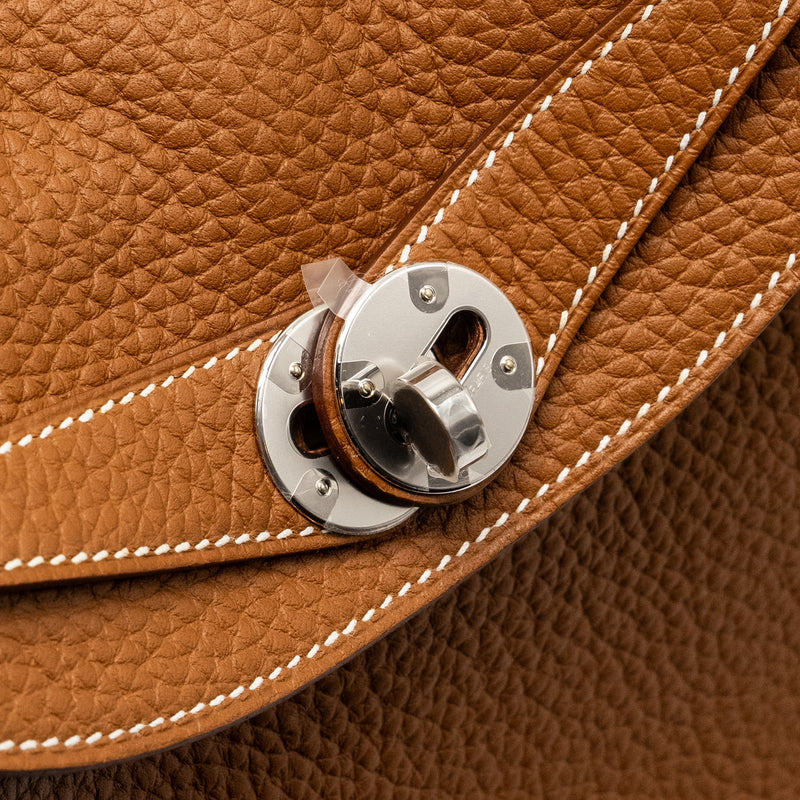 Hermes Lindy 26 Clemence Gold SHW Stamp W