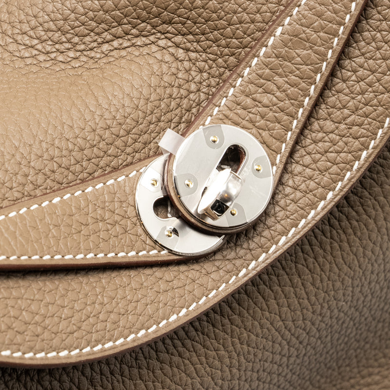 Hermes Lindy 26 Clemence ETOUPE SHW Stamp B