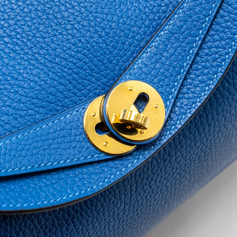 Hermes Lindy 26 Clemence Mykonos GHW Stamp Y