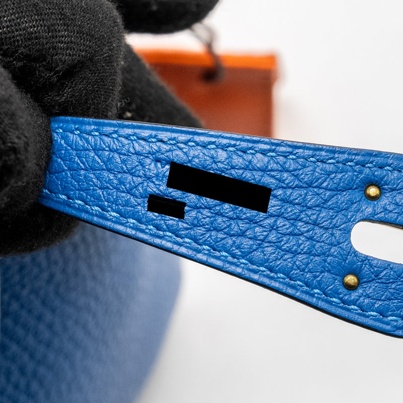 Hermes Lindy 26 Clemence Mykonos GHW Stamp Y