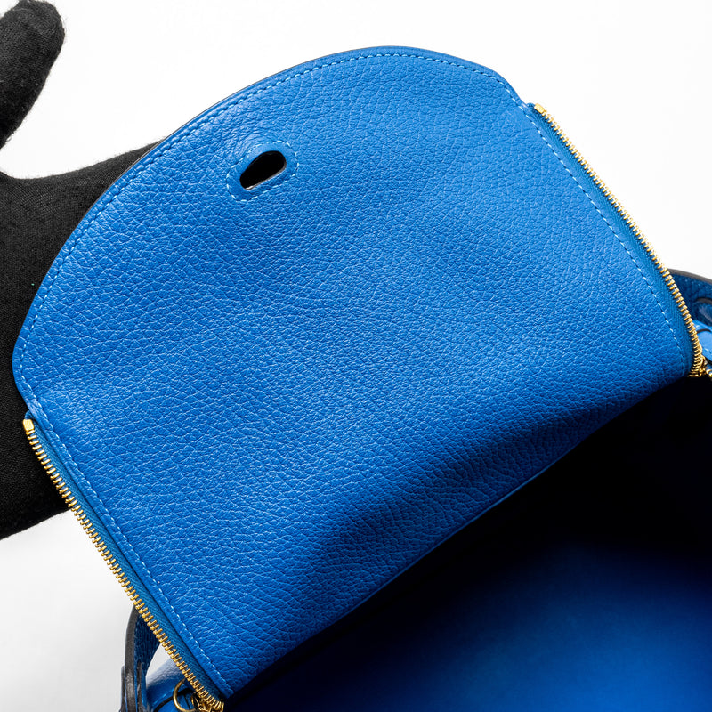 Hermes Lindy 26 Clemence Mykonos GHW Stamp Y
