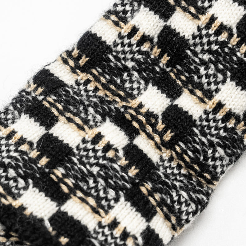 Chanel CC Logo Gloves Cashmere/Viscose Black/Multicolour