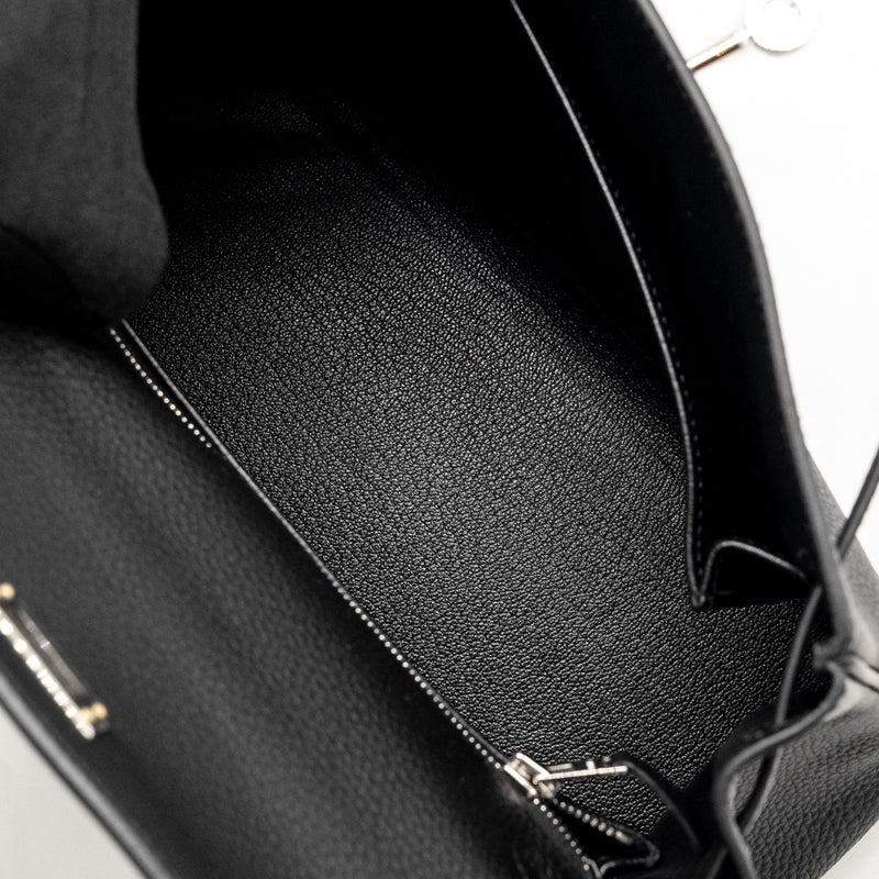 Hermes Kelly 25 togo black SHW stamp B