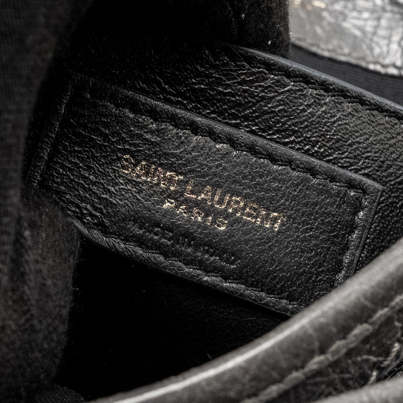 Saint Laurent Niki Baby calfskin grey SHW